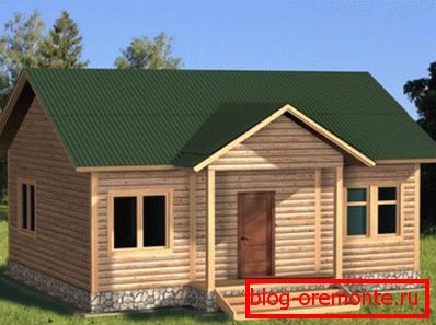 Bâtiment de plain-pied - format cottage. Bâtiment de plain-pied - format cottage.