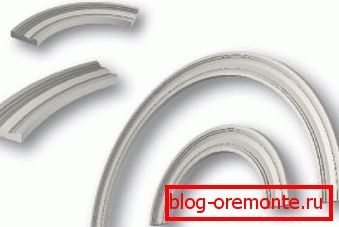 Arches pour une arche en polyuréthane bordure en mosaïque