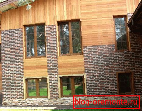 Finition de maison en bois