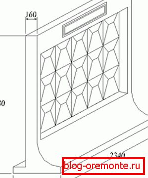 Panneau béton avec semelle PO-1-1-С