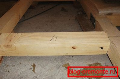 Les barres transversales renforceront la construction