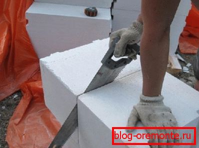 Découper du béton cellulaire n'est pas difficile Découper du béton cellulaire n'est pas difficile