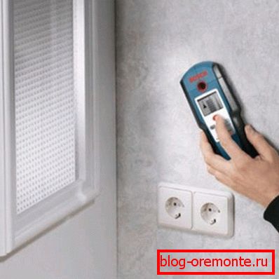Vérifier la présence de fils dans le mur Vérifier la présence de fils dans le mur
