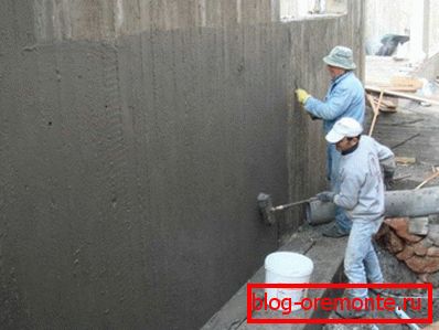 Amélioration de la résistance à l'humidité de la partie souterraine de la structure après solidification du béton Amélioration de la résistance à l'humidité de la partie souterraine de la structure après solidification du béton