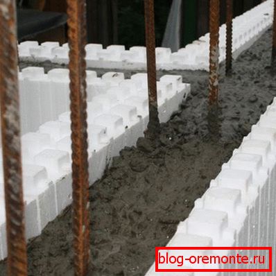 L'utilisation de mousse en combinaison avec du béton L'utilisation de mousse en combinaison avec du béton