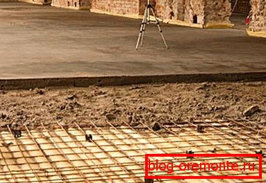 Un exemple de la structure d'un sol en béton bien fait Un exemple de la structure d'un sol en béton bien fait