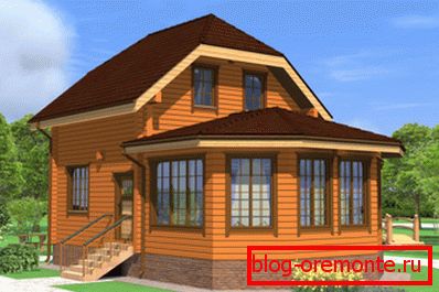 Projet de maison avec véranda attenante vitrée Projet de maison avec véranda attenante vitrée