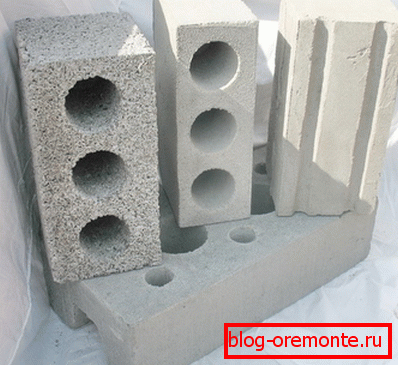 Blocs creux. Blocs creux.