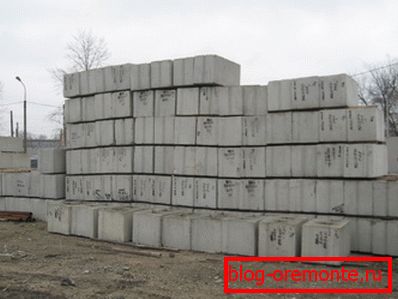 Différents modèles avec marquage - blocs de béton 400 pour 400 pour 400 Différents modèles avec marquage - blocs de béton 400 pour 400 pour 400