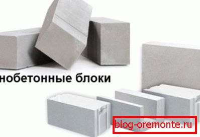 Différents types de blocs