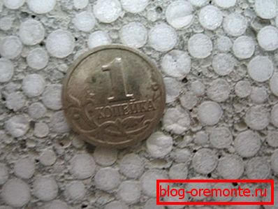 La taille des granules dans le bloc. La taille des granules dans le bloc.