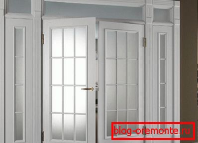 Type de cadre porte double Type de cadre porte double