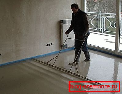 Mortier autolissant. Mortier autolissant.