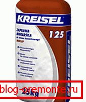 Le mastic pour béton cellulaire est vendu en sacs de 25 kg Le mastic pour béton cellulaire est vendu en sacs de 25 kg