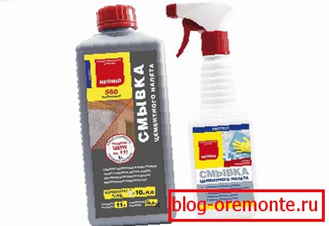 Dissolvant de ciment