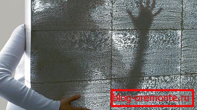 Mur de béton transparent Mur de béton transparent