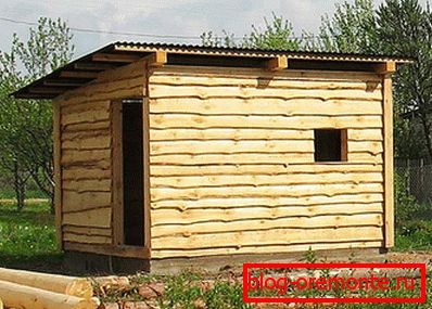 Construction d'un petit bain