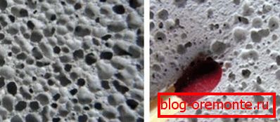 Différences structurelles entre le béton gazeux et le silicate gazeux