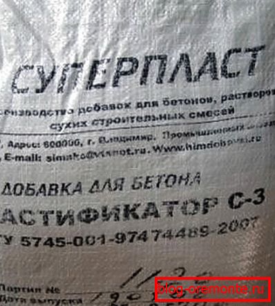 Superplast - additif au mortier Superplast - additif au mortier