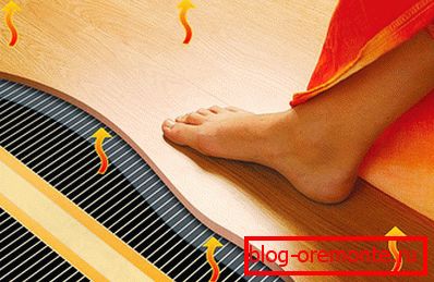 Plancher chaud sous le stratifié