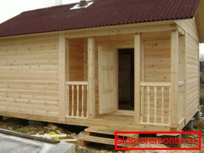 Bain typique de bois profilé Bain typique de bois profilé