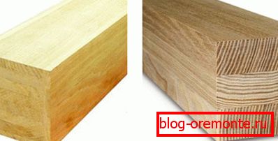 Bois lisse et collé lisse (non profilé) Bois lisse et collé lisse (non profilé)