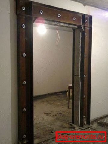 Renforcer l'ouverture pour les portes Renforcer l'ouverture pour les portes