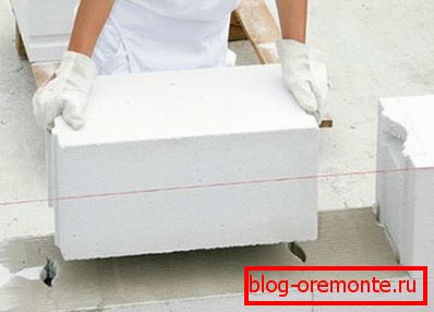 L'installation de blocs de béton cellulaire le fait vous-même L'installation de blocs de béton cellulaire le fait vous-même