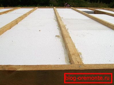 Réchauffement du sol de la maison à ossature