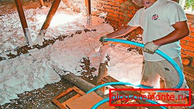 Plancher de mousse réchauffé