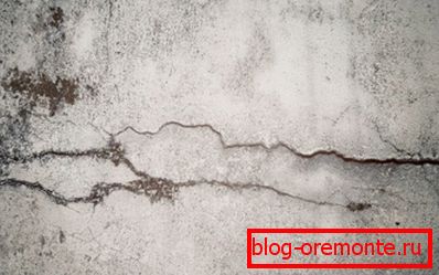 Apparence de corrosion du béton Apparence de corrosion du béton