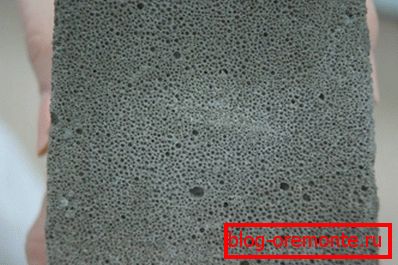 La structure interne du béton cellulaire La structure interne du béton cellulaire