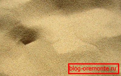 Dépôts de sable fin Dépôts de sable fin