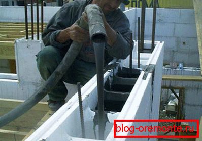 Béton coulé Béton coulé