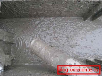 Coulage du béton cellulaire dans le coffrage Coulage du béton cellulaire dans le coffrage