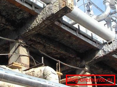 Structures en béton armé après un incendie Structures en béton armé après un incendie